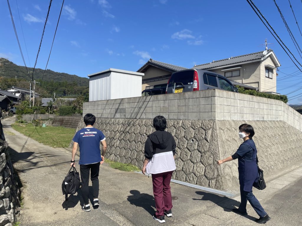 美郷町の西郷病院から見学に来ていただきました